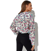 Multicolor Viscose Blouse